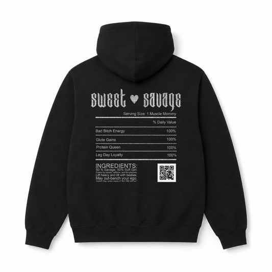 Sweet Savage Ingredients Hoodie