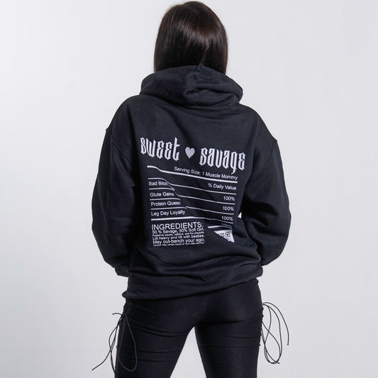 Sweet Savage Ingredients Hoodie