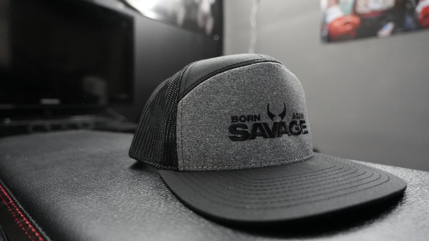 Black and Gray Snapback